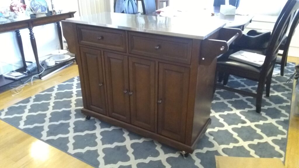 Handyman Services Kitchen Island Assembly