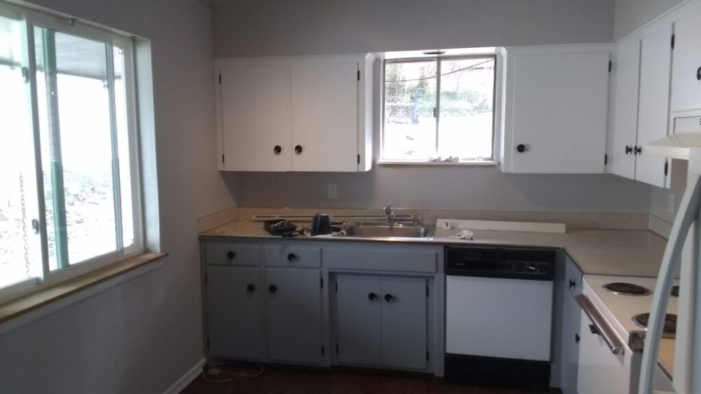 Handyman Services Painting Kitchen Cabinets