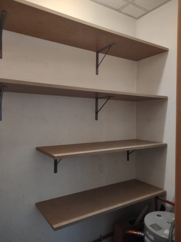Handyman Services Shelving