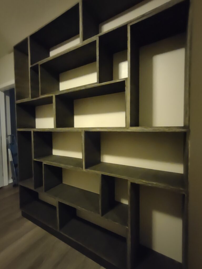 Handyman Services Custom Built Shelving