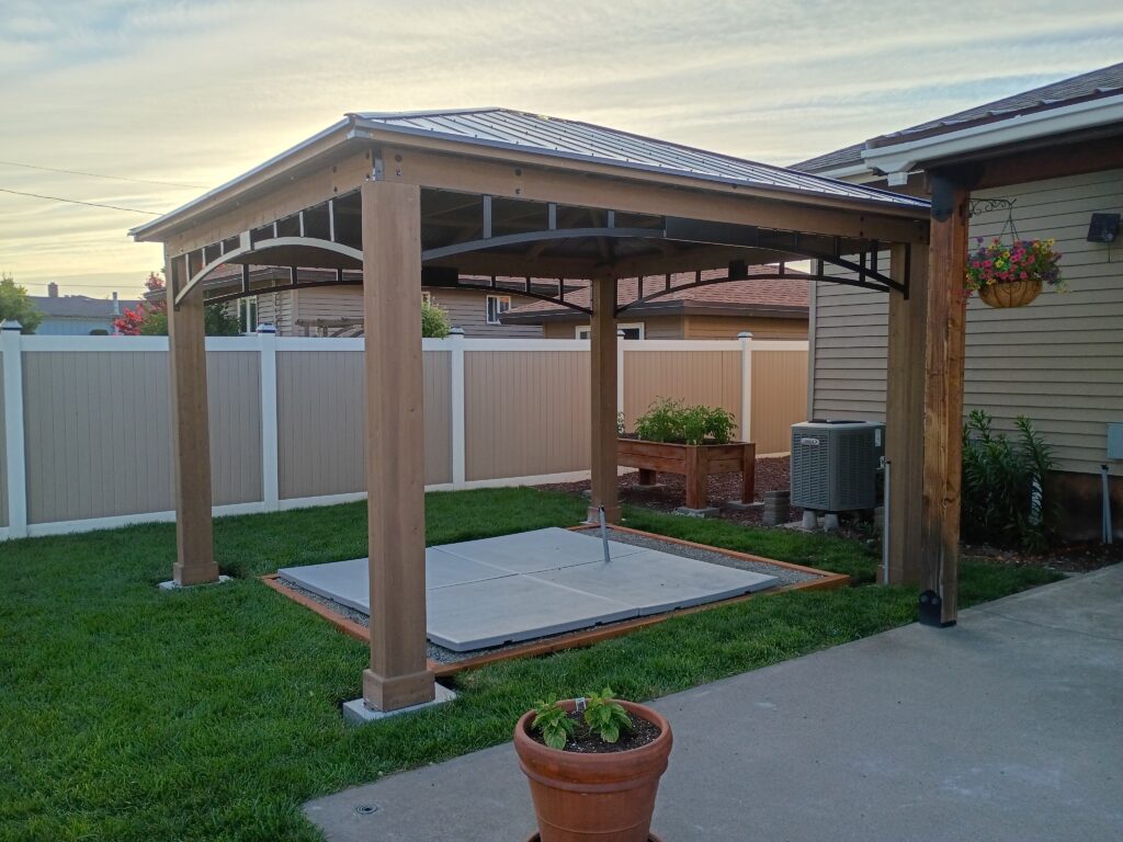 Wooden Gazebo Assembly